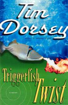 The cover of the US edition of Triggerfish Twist