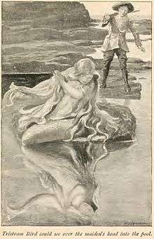 Illustration from North Cornwall fairies and legends of the Mermaid of Padstow
