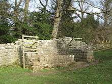 Remains of Brunton Turret