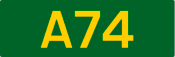 A74 shield