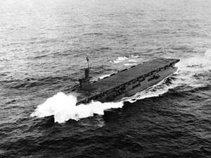 USS Bismarck Sea (CVE-95) underway on 24 June 1944