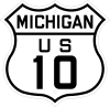 US 10 route marker
