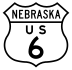 U.S. Highway 6 marker