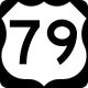 US Highway 79 marker