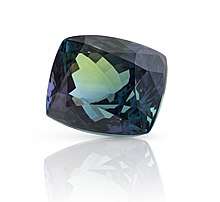 An unheated Tanzanite with a weight of 17 ct