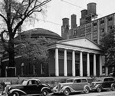 University of Maryland, Medical Building (Davidge Hall) in July, 1936