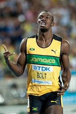 Usain Bolt in 2011