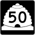 State Route 50 marker