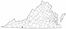 State map highlighting Galax