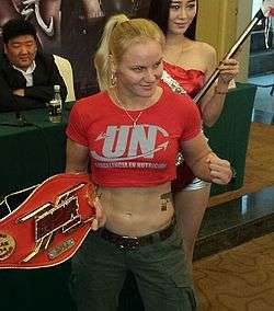 UFC Women's flyweight Valentina Shevchenko