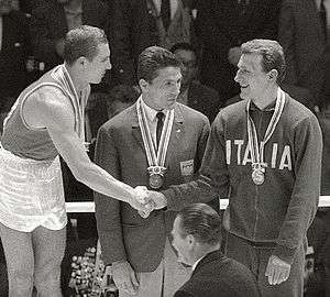 Valeri Popenchenko at the 1964 Tokyo Olympics