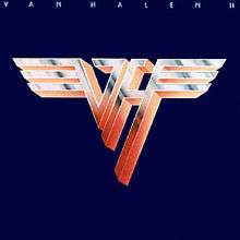 A graphic of the "VH" flying-V style logo