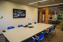Van Houten Presentation Studio in Moffitt Library at UC Berkeley