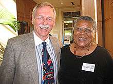 Brown-Trickey with Congressman Vic Snyder.