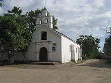 Church in the centre of Villa Vieja
