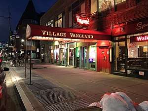 Village Vanguard at night 2018