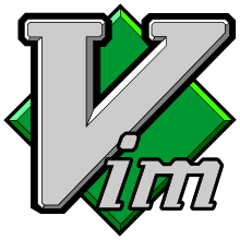 The logo of the Vim text editor