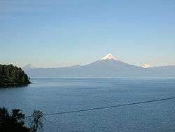 Llanquihue Lake and the Osorno Volcano