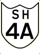 State Highway 4A shield}}