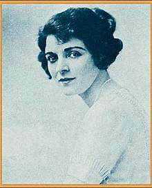 A portrait of Wilda Bennett in a promotional picture for Who's Who on the Screen (1920)