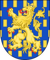 Walramian Nassau Arms with crowned lion