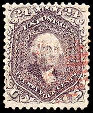 Washington, general issue of 1862, 24c