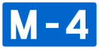 M-4 highway shield}}