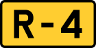 R-4 regional road shield}}