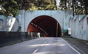 West entrance of the MacArthur Tunnel