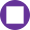 White square in purple background