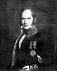 Portrait of a middle-aged man in uniform