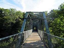 The Willimantic Footbridge