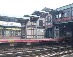 The Woodside LIRR station