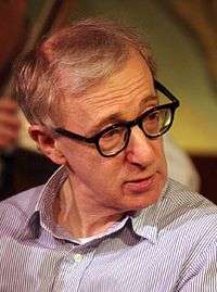 Photo of Woody Allen in 2006.