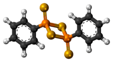 3D model of the Woollins' reagent molecule