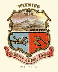 Wyoming territory coat of arms
