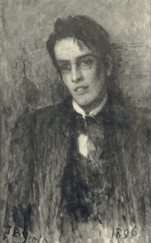 Painting of W.B. Yeats