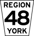 York Regional Road 48 shield