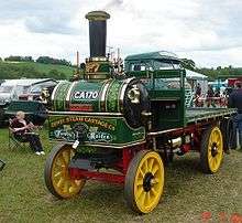 A 1905 Yorkshire Patent steam wagon