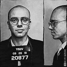 Cover art for Young Sinatra IV, which features a photo of Logic mimicking the famous Frank Sinatra mugshot.