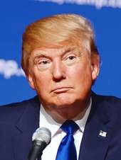 Headshot of presidential candidate Donald Trump