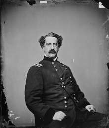 Abner Doubleday wearing an Army jacket.