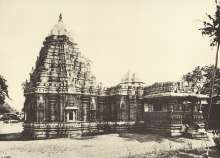 The main temple in 1897
