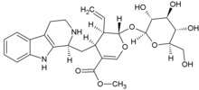 Structure of strictosidine